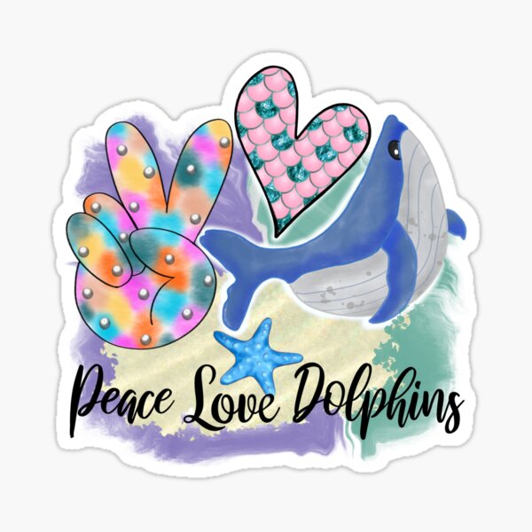 Dolphins are my spirit animal Sticker
