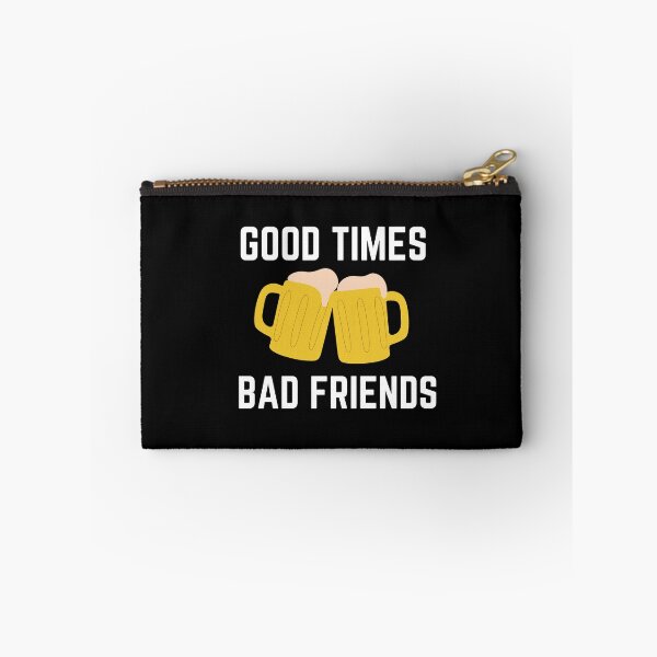 Item preview, Good Times Bad Friends Retro Mens Boys designed and sold by mirzadesign.