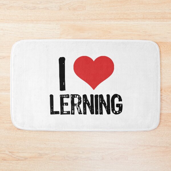 Item preview, I Love Lerning designed and sold by The "I Love Everything" Shop.