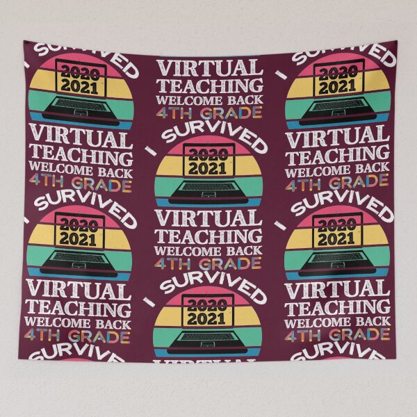 Item preview, I Survived Virtual Teaching  designed and sold by ZocoDesign.