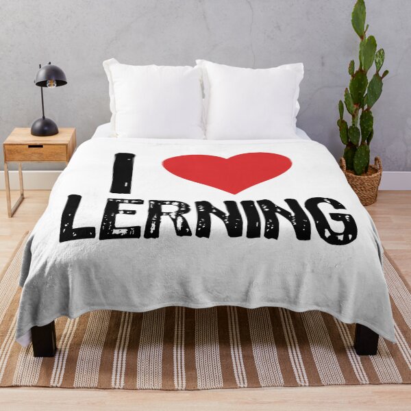 Item preview, I Love Lerning designed and sold by The "I Love Everything" Shop.