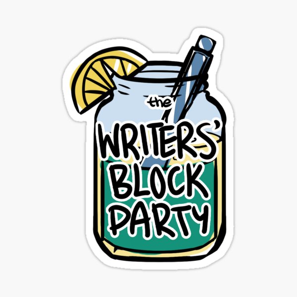 Item preview, Writers' Block Party! designed and sold by theminism.