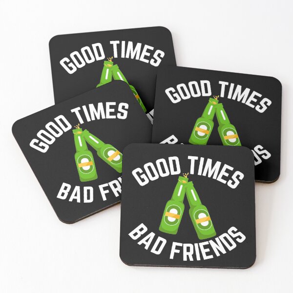 Item preview, Good Times Bad Friends Vintage Mens Boys designed and sold by mirzadesign.
