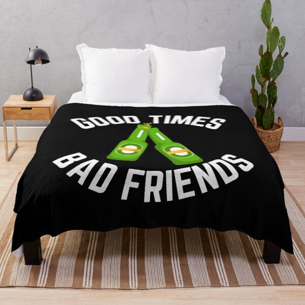 Item preview, Good Times Bad Friends Vintage Mens Boys designed and sold by mirzadesign.