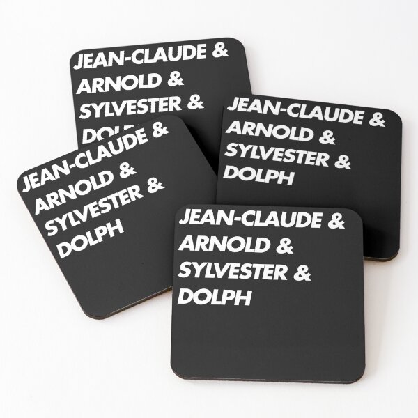 Item preview, Jean-Claude & Arnold & Sylvester & Dolph designed and sold by davidwidam.