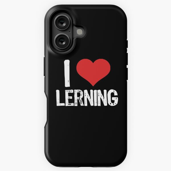 Vista previa del artículo con la obra «Amo Lerning», diseñado y vendido por The "I Love Everything" Shop.