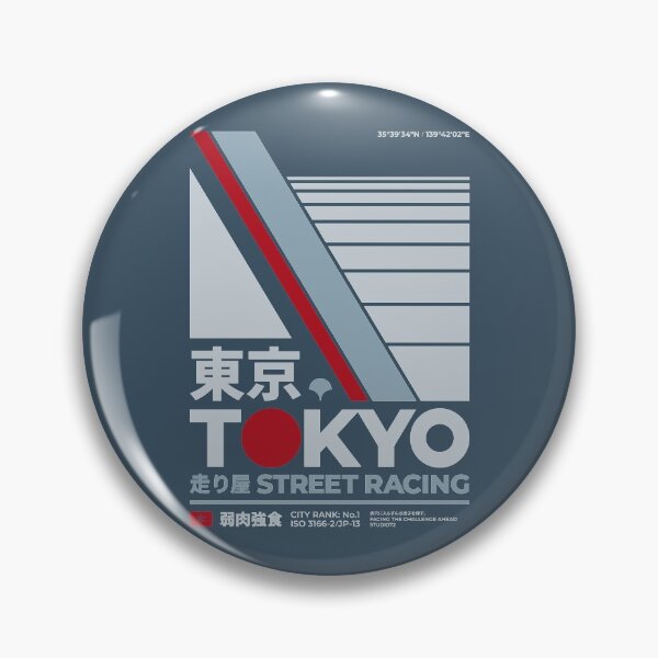Item preview, Tokyo Street Racing (On Blue) designed and sold by STUDIO-72.