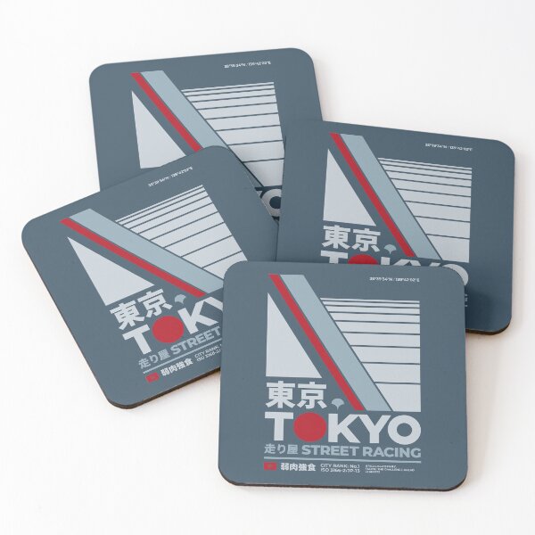 Item preview, Tokyo Street Racing (On Blue) designed and sold by STUDIO-72.