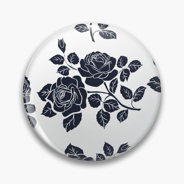 Item preview, Black Rose Pattern, Black Rose Seamless Pattern, Black Rose Pattern Design   designed and sold by graphic-genie.