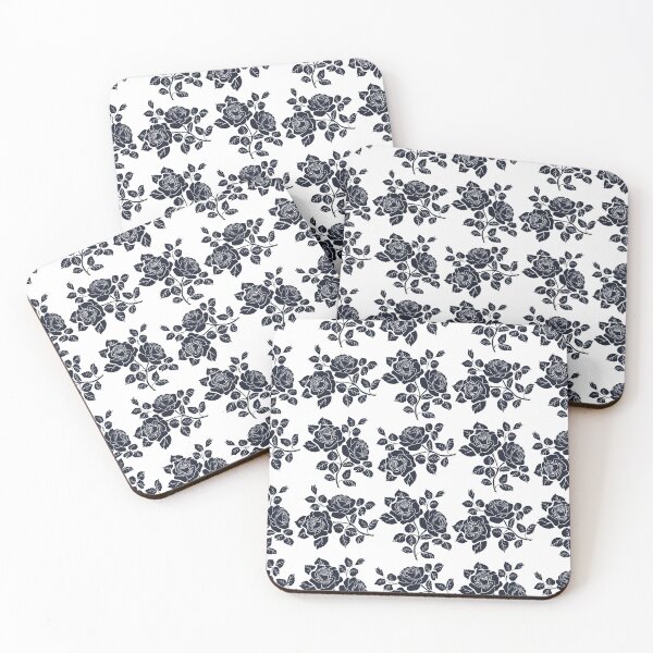 Item preview, Black Rose Pattern, Black Rose Seamless Pattern, Black Rose Pattern Design   designed and sold by graphic-genie.