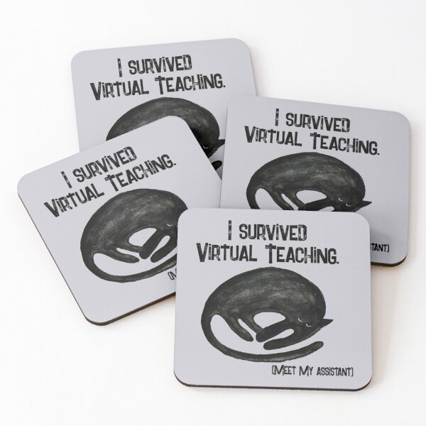 Item preview, I Survived Virtual Teaching designed and sold by ZocoDesign.