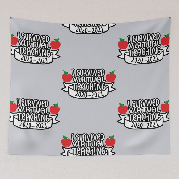 Item preview, I Survived Virtual Teaching designed and sold by ZocoDesign.