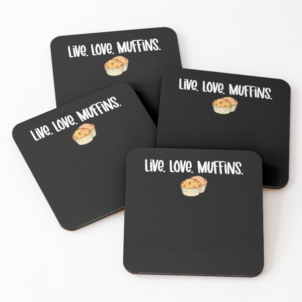 Item preview, Live Love Muffins Pastries Dessert Muffin Time Griddle designed and sold by Nessshirts.