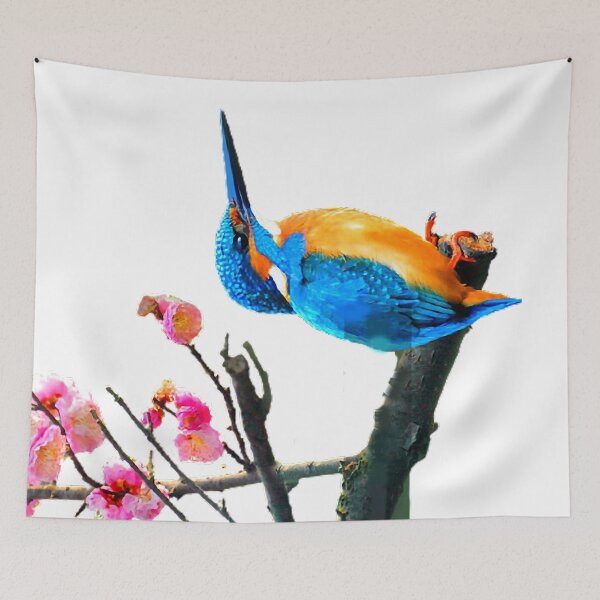Item preview, A bird of the genus Kingfisher (scientific name: Alcedo), a medium-sized water bird designed and sold by zenger2021.