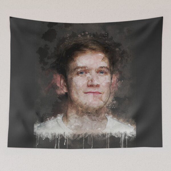Item preview, Bo Burnham Custom Made Watercolor Portrait-Bo Burham:Inside designed and sold by MAEffects.