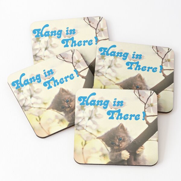 Item preview, Nice Cat Hang In There Poster designed and sold by imagepirre.