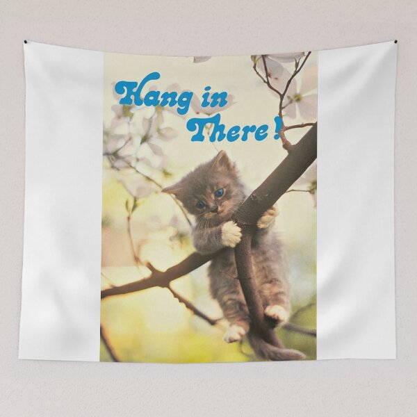 Item preview, Nice Cat Hang In There Poster designed and sold by imagepirre.