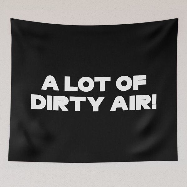 Item preview, A Lot Of Dirty Air - TSU. Radio Voice Styrian GP 2021 (White) designed and sold by FilipeFerreira.
