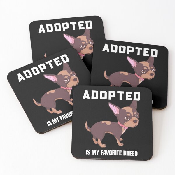 Item preview, Adopted Is My Favorite Breed Adopt Dont Shop Animal Rescuer designed and sold by KLINESTORE.