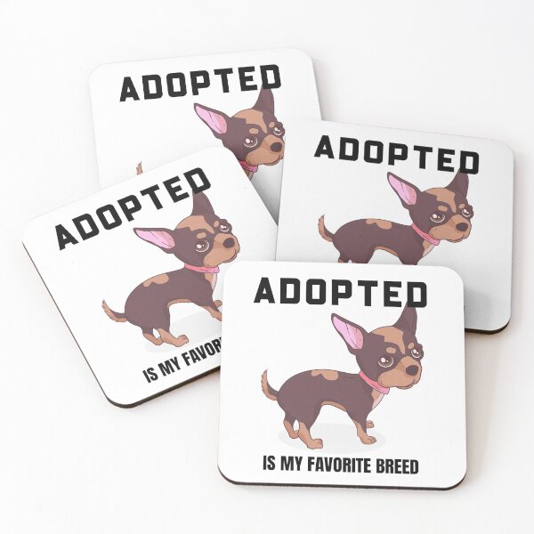 Item preview, Adopted Is My Favorite Breed Adopt Dont Shop Animal Rescuer designed and sold by KLINESTORE.