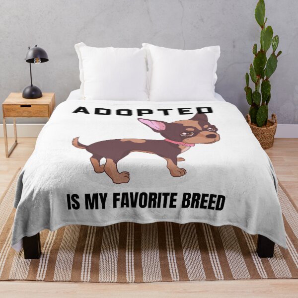 Item preview, Adopted Is My Favorite Breed Adopt Dont Shop Animal Rescuer designed and sold by KLINESTORE.