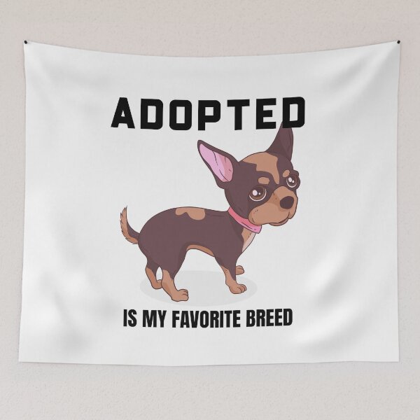 Item preview, Adopted Is My Favorite Breed Adopt Dont Shop Animal Rescuer designed and sold by KLINESTORE.