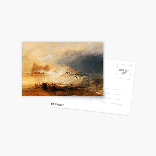 Item preview, Wreckers Coast of Northumberland by JMW Turner designed and sold by Vintage Designs +.