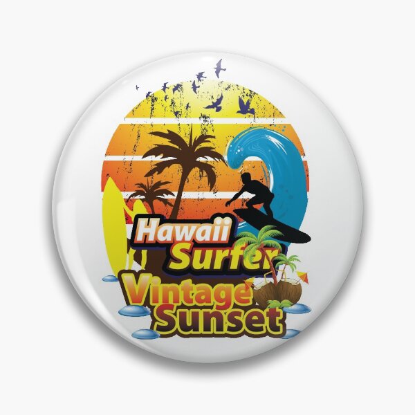 Item preview, VINTAGE SUNSET SURFER designed and sold by RIGHTCHUS.