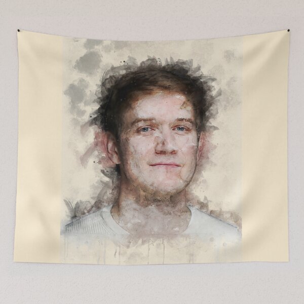 Item preview, Bo Burnham Custom Made Light Watercolor Portrait-Bo Burham:Inside designed and sold by MAEffects.