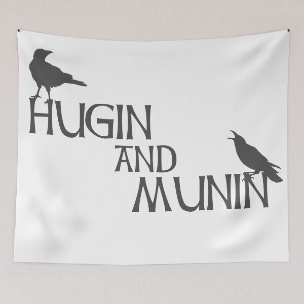 Item preview, Hugin and Munin designed and sold by Midgardr.