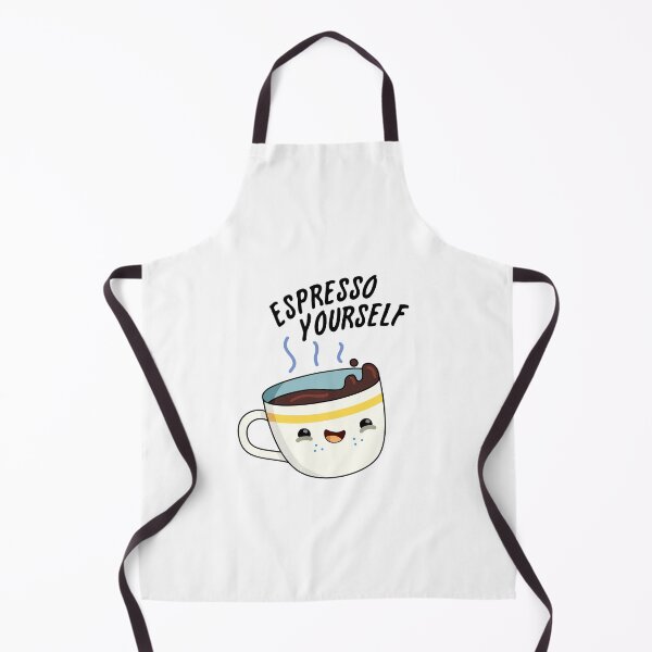 Item preview, Espresso Yourself Funny Coffee Puns  designed and sold by punnybone.