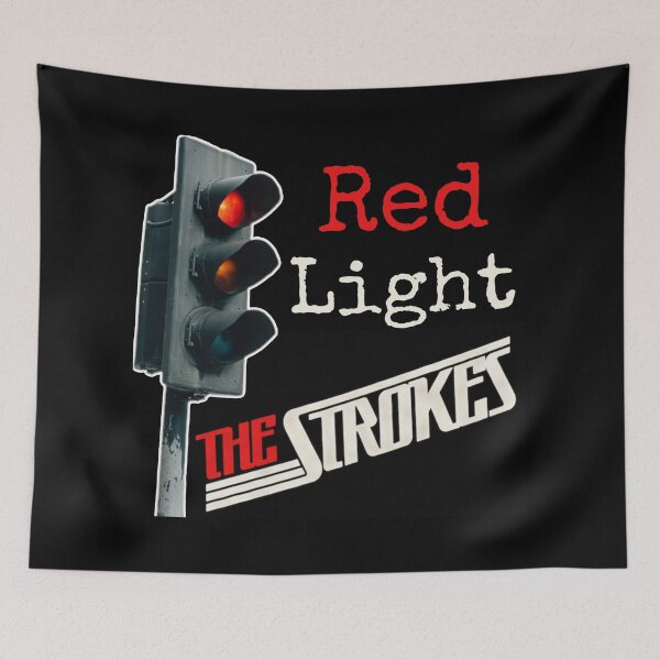 Item preview, Red Light Strokes designed and sold by ICheckmateThee.
