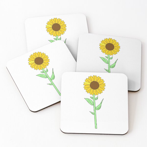 Item preview, Sunflower with stem designed and sold by ShopCaroDesigns.