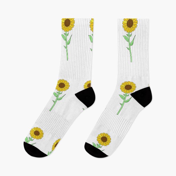 Item preview, Sunflower with stem designed and sold by ShopCaroDesigns.