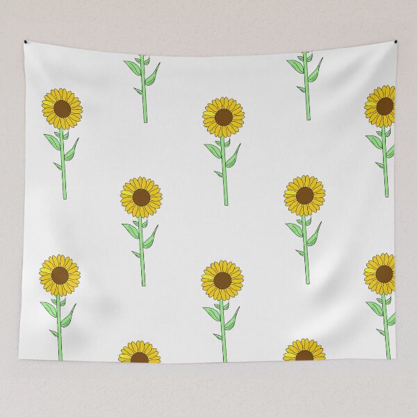 Item preview, Sunflower with stem designed and sold by ShopCaroDesigns.