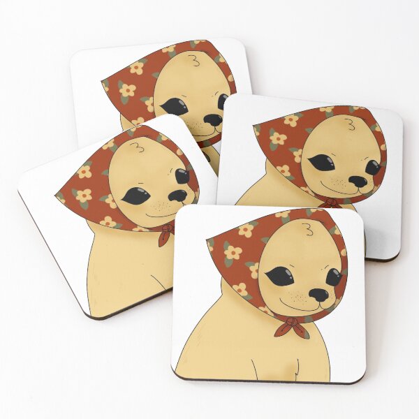 Aperçu de l'œuvre CHIEN Babushka créée et vendue par Milk Tea Art Studio.