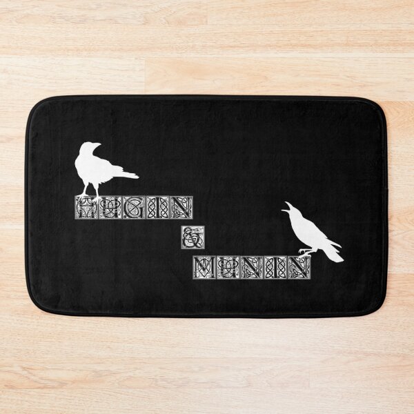 Item preview, Hugin And Munin Odin's Ravens designed and sold by Midgardr.