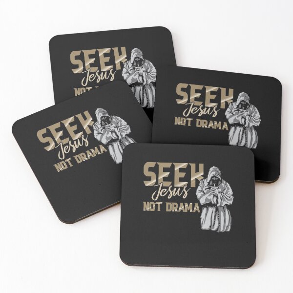 Item preview, Seek Jesus Not Drama Jesus Christ Follower designed and sold by Dressed For  Duty.