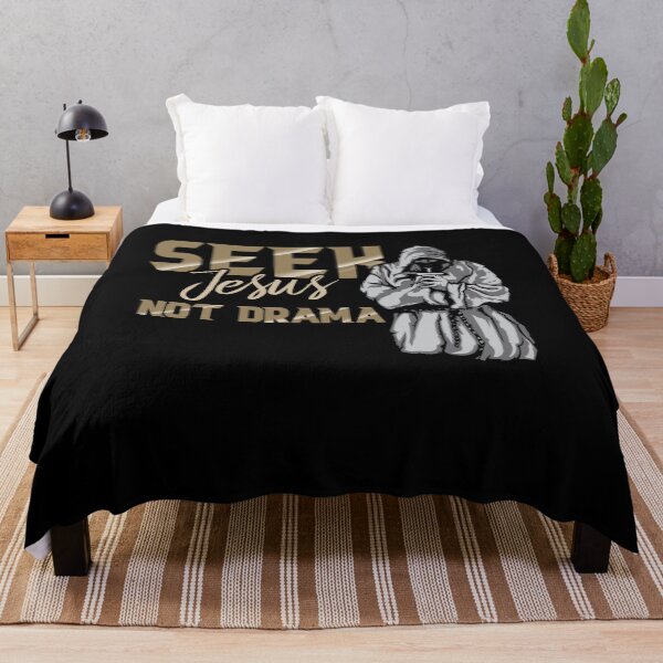 Item preview, Seek Jesus Not Drama Jesus Christ Follower designed and sold by Dressed For  Duty.