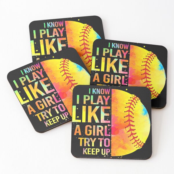 Item preview, Softball - I know I play like a girl try to keep up designed and sold by Jackchann.