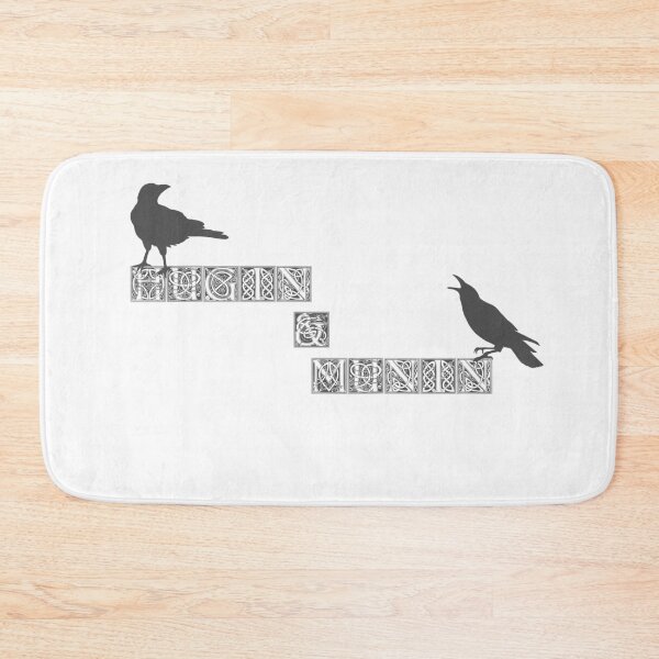 Item preview, Hugin And Munin Odin's Ravens designed and sold by Midgardr.
