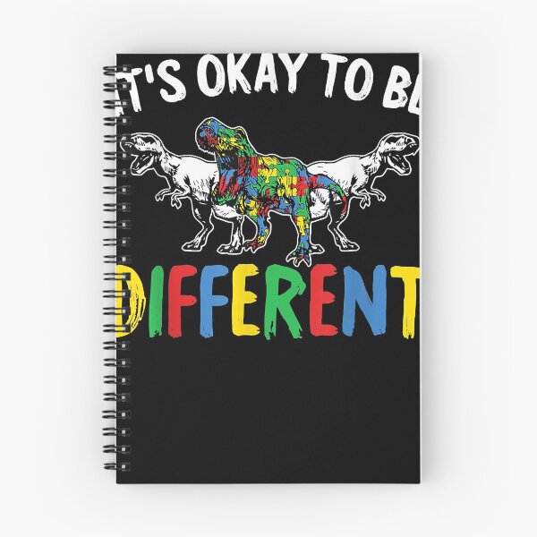 Item preview, Its Ok To Be Different Autism Awareness Cute T-Rex Kids Gift designed and sold by JesseStewart.