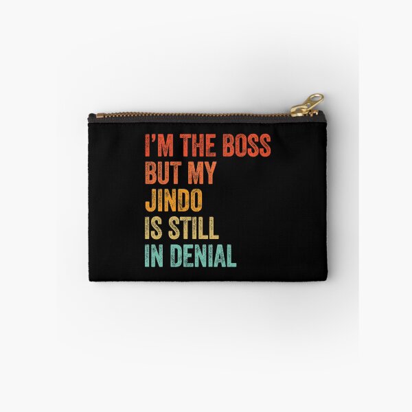 Item preview, I'm The Boss But My Jindo Is Still In Denial - Funny Korean Jindo Dog Gift  designed and sold by Guarddogdrive.