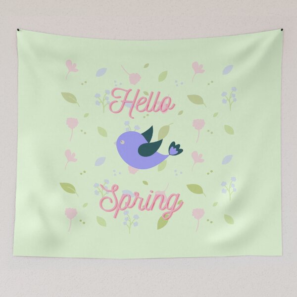 Item preview, Hello Spring designed and sold by AlbatrossArts.