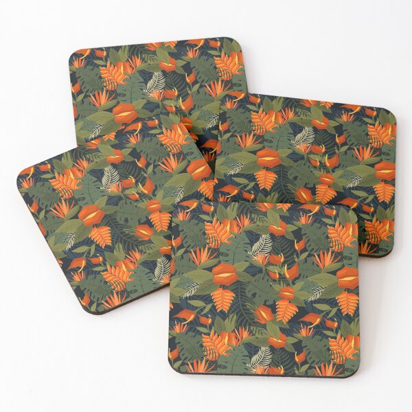 Item preview, Hand Painted Exotics Seamless Floral Pattern  designed and sold by AriesSeeker.