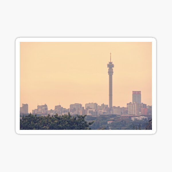 Johannesburg Skyline Sticker