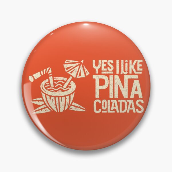 Item preview, Yes I Like Piña Coladas | Retro Tiki Cocktail Design designed and sold by retroready.