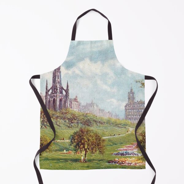 Item preview, Vintage Illustration of East Princes Street Gardens, Edinburgh designed and sold by yourscotland.
