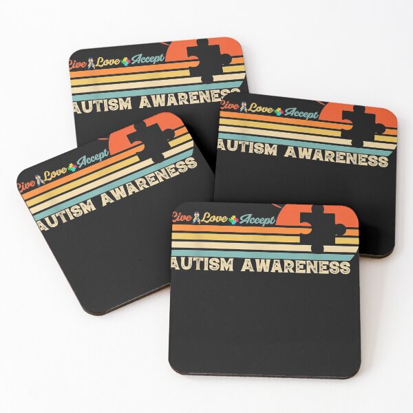 Item preview, Live Love Accept Autism Awareness Shirt Autism Mom Boys Kids designed and sold by JesseStewart.