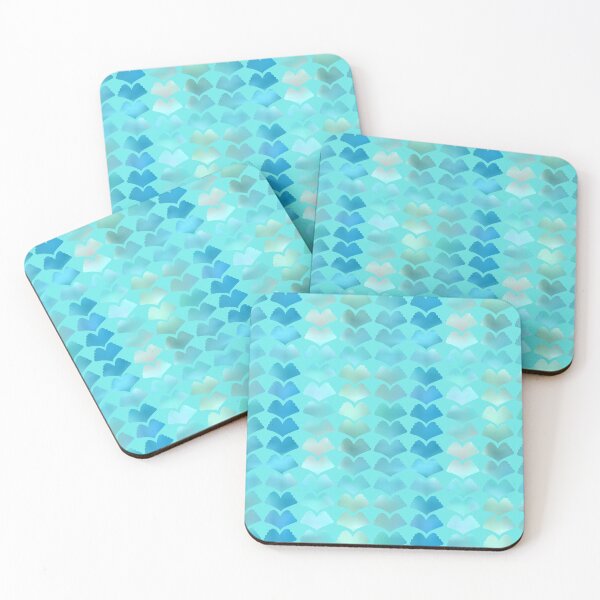 Item preview, Blue Ginkgo Array on Aqua 5748 designed and sold by Art in My Loft.